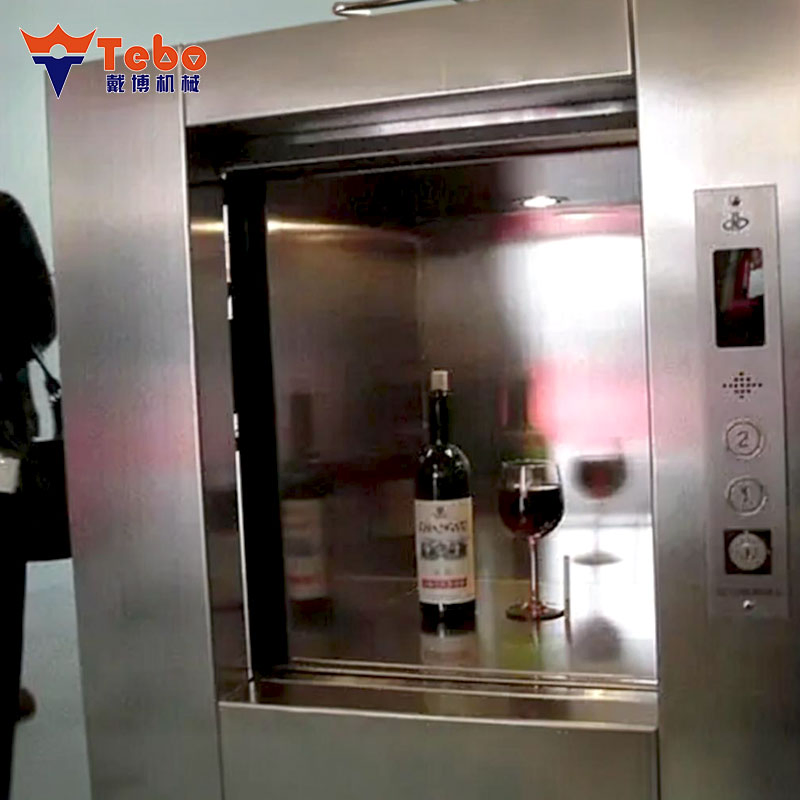 Durable Restaurant Dumbwaiter Lift Made of High Quality Steel for Food Service