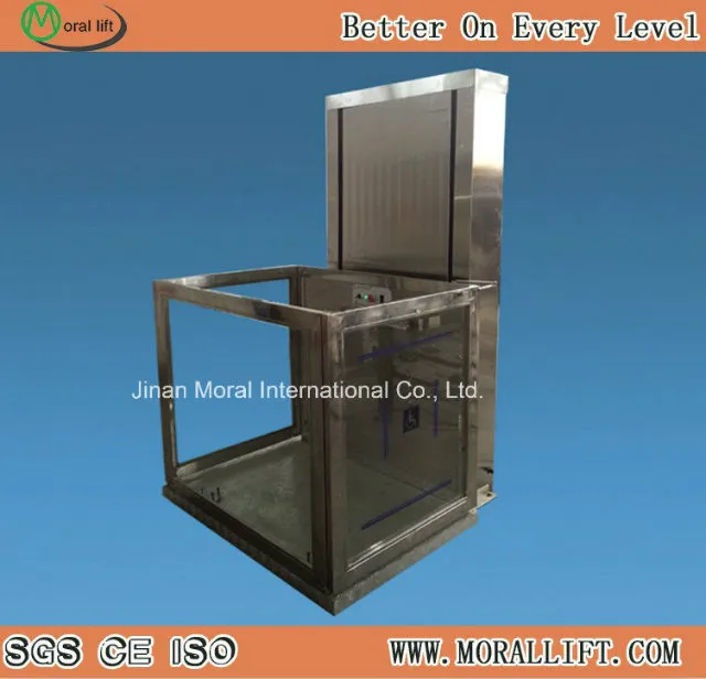 Vertical Hydraulic Disabled Wheelchair Platform Lift