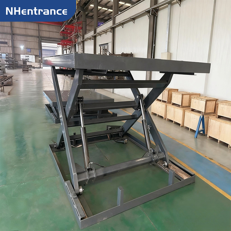 Heavy Duty Hydraulic Platform for Warehouse Material Handling and Equipment Maintenance Scissor Lift Table