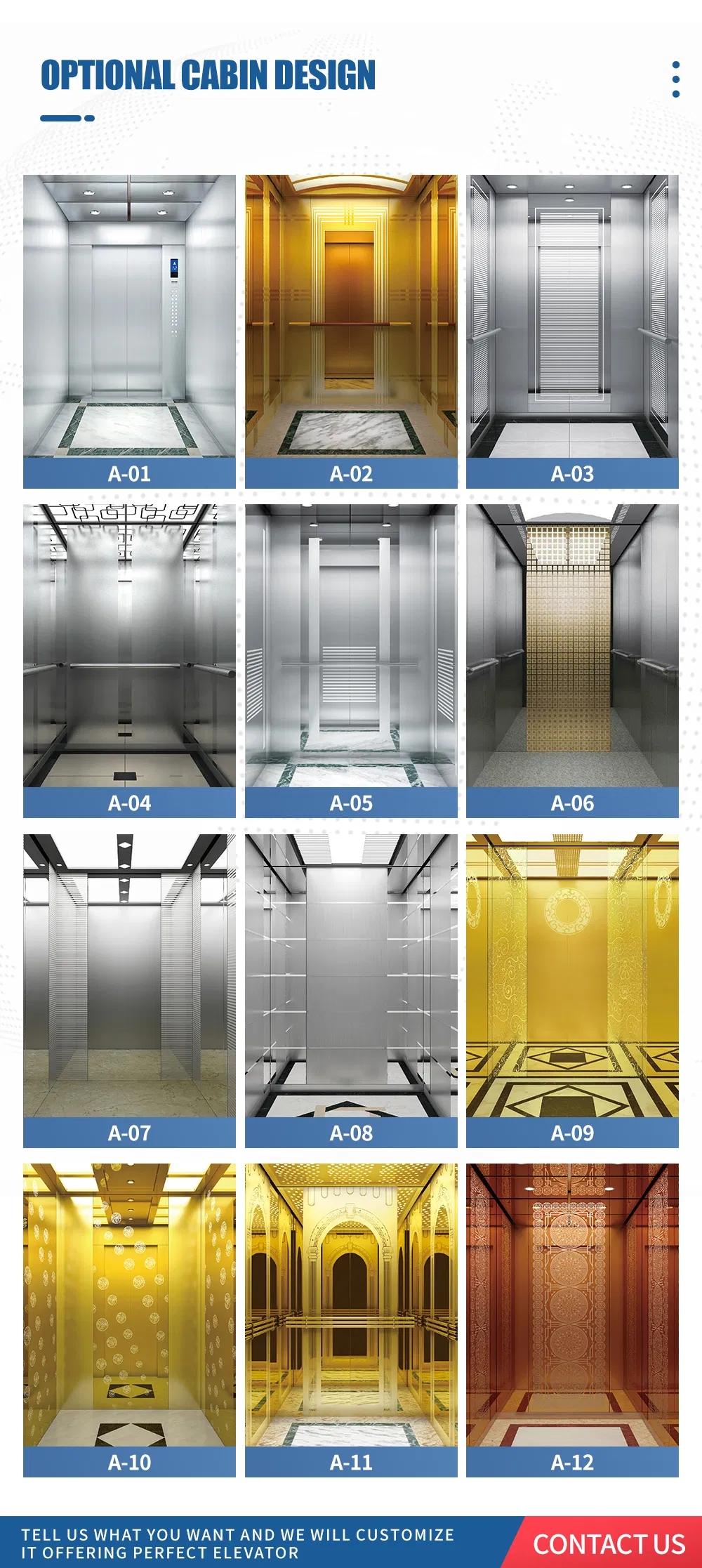 Elevator Options