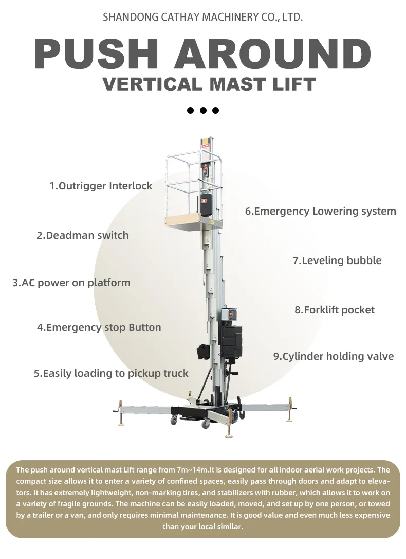 Vertical Mast Lift Advantages