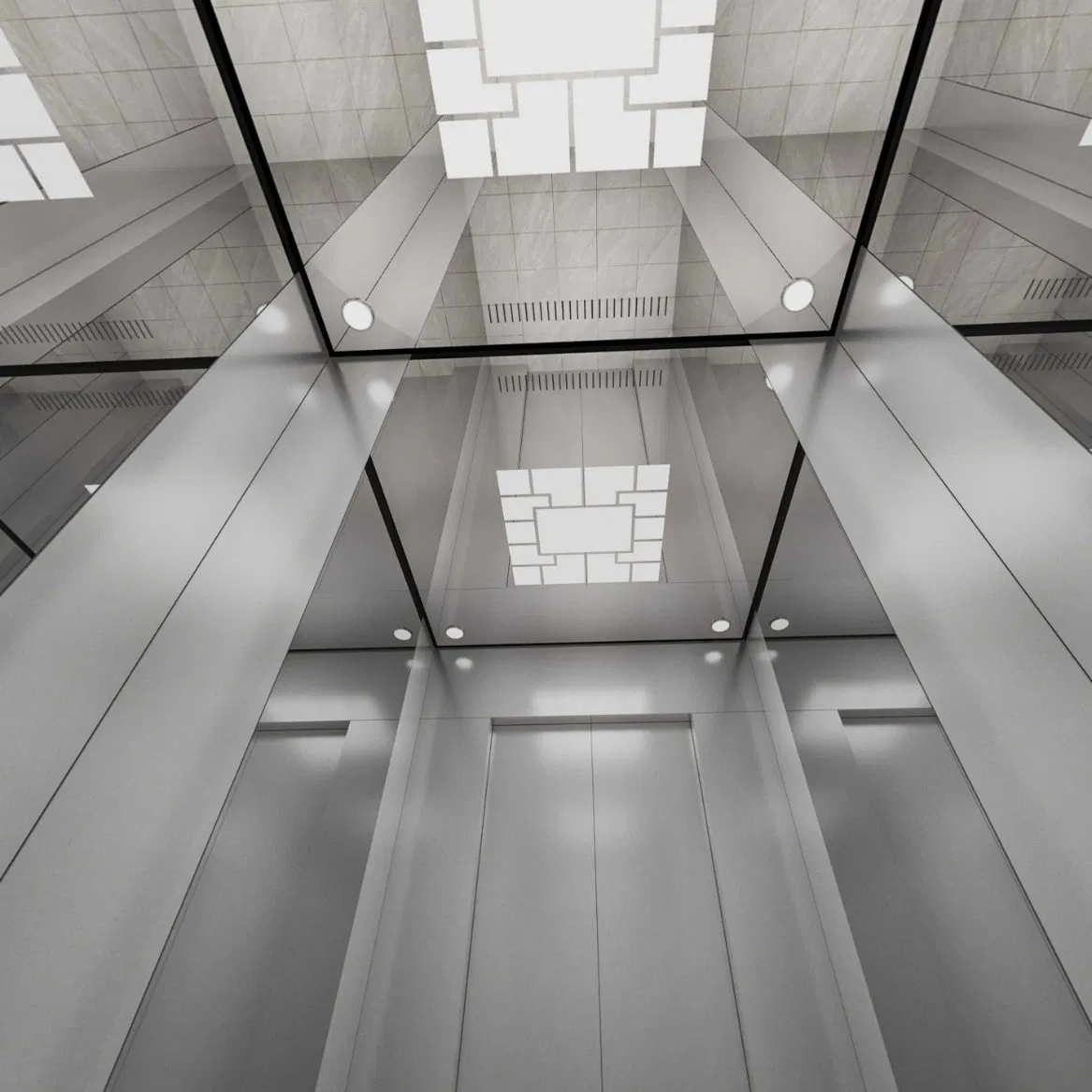 2-6 Floors 400kg/450kg/630kg Small Lift Elevators for Home Villa House Apartment