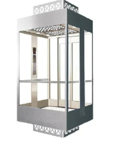 Automotive Panoramic Elevator Lift Price with Solid Glass