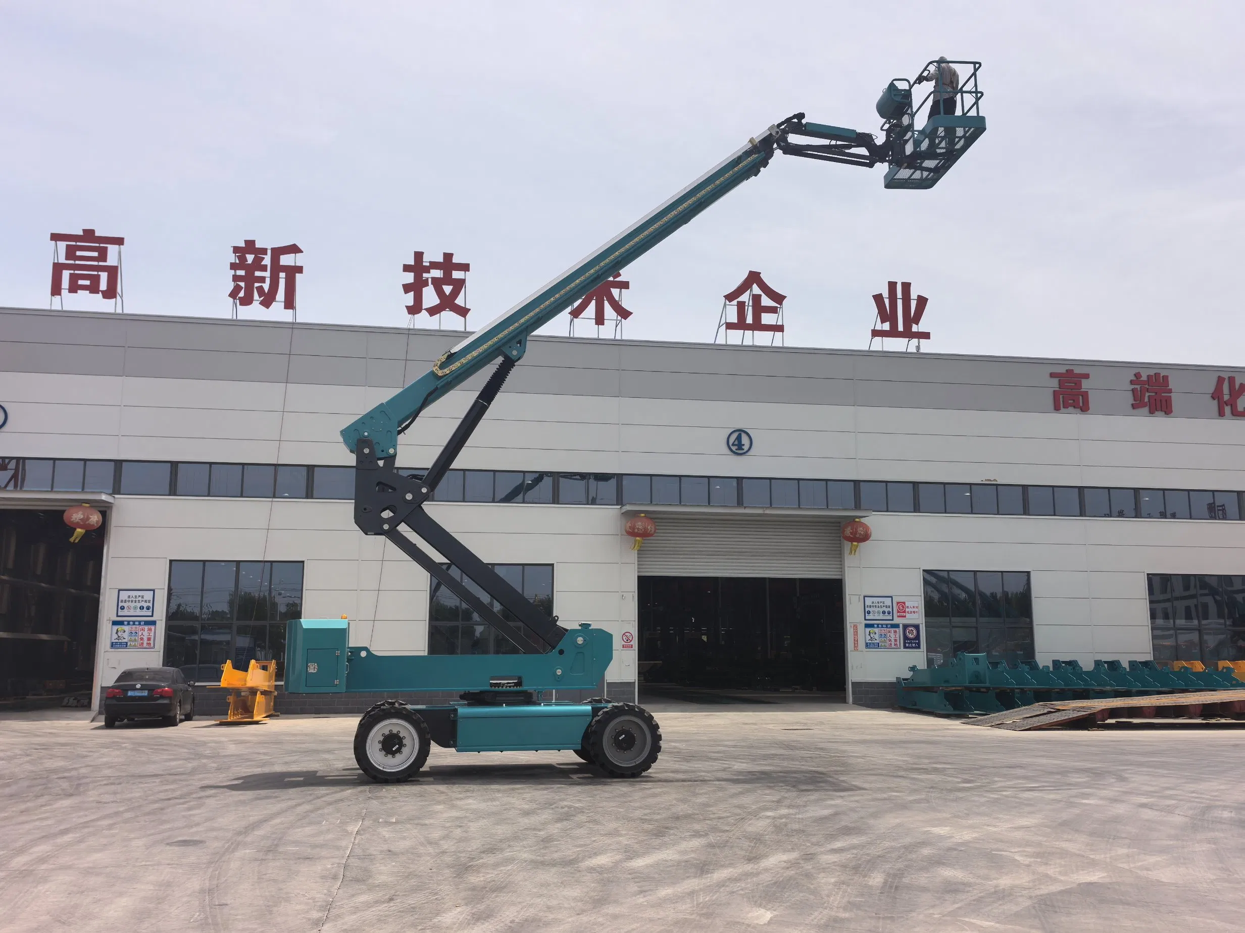 Mrt Factory Supply Telescopic Boom Lift Manlifts Electric Hydraulic and Diesel 10m 12m 14m 16m 20m 22m 24m 28m and 34m Aerial Work Platforms