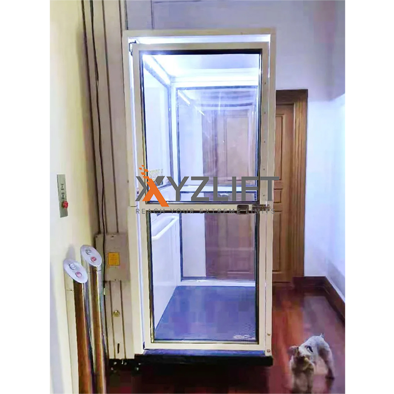 Xyzlift Hot Sale Hydraulic Driven Home Vertical Wheelchair Lift with Cabin
