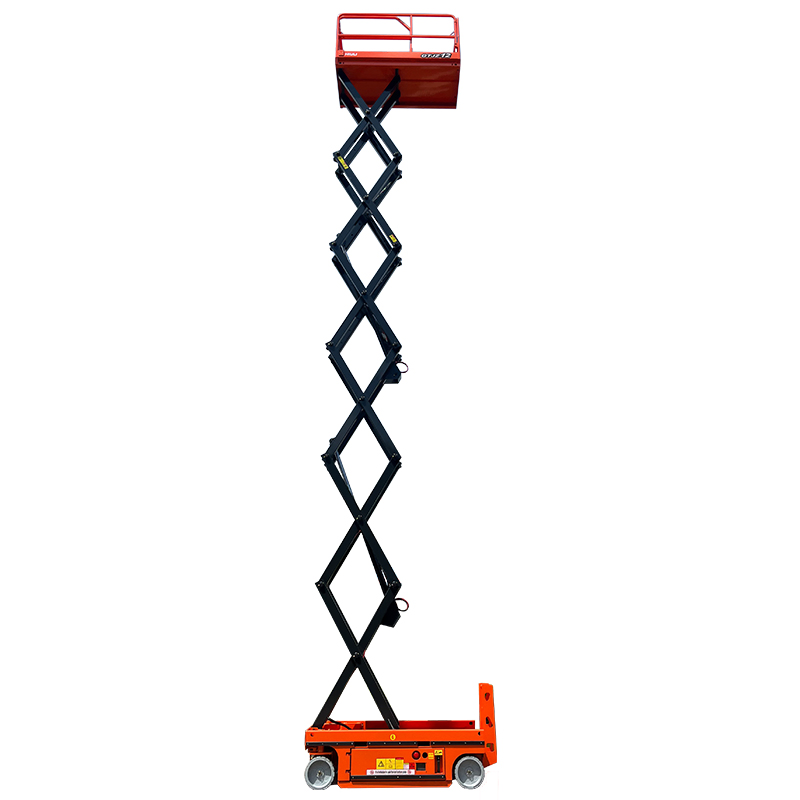Niuli Scissor Man Lift Platform 12m Self-Propelled Hydraulic Lift Table