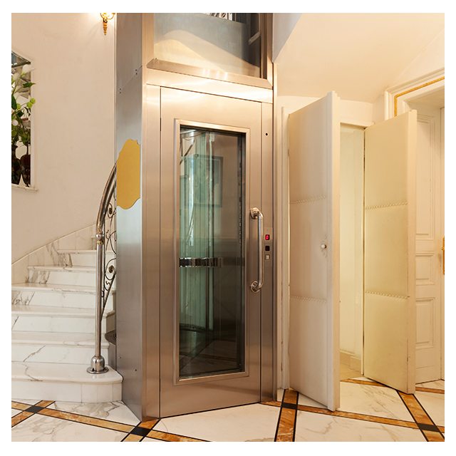 320kg~400kg Luxury Small Residential Villa Home Lift Elevator