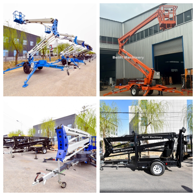 Cherry Picker Cheap Towable Spider Telescopic Articulated Hydraulic Boom Lift