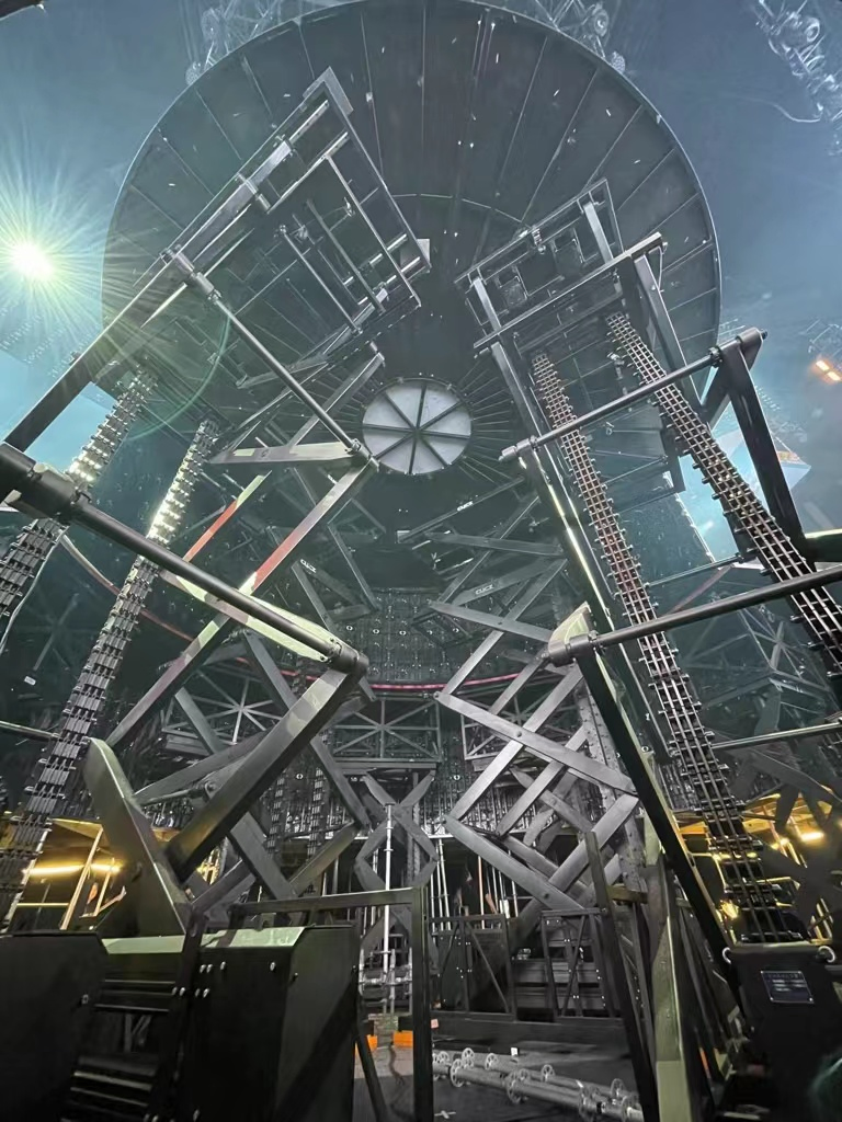 Rigid Chain Scissor Lift Table ODM 15A with National Invention Patent (ZL201010218464.1)