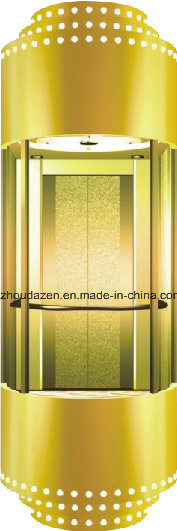 Outdoor Glass Mirror Panoramic Sightseeing Elevator Lift Manufacturer