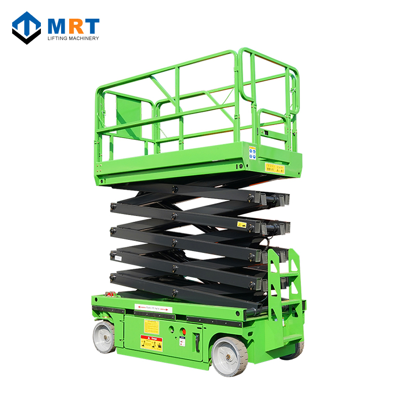 Mrt 6m 8m 10m 12m 14m 16m Self-Propelled Electric Hydraulic Scissor Lift Platform with CE ISO 9001