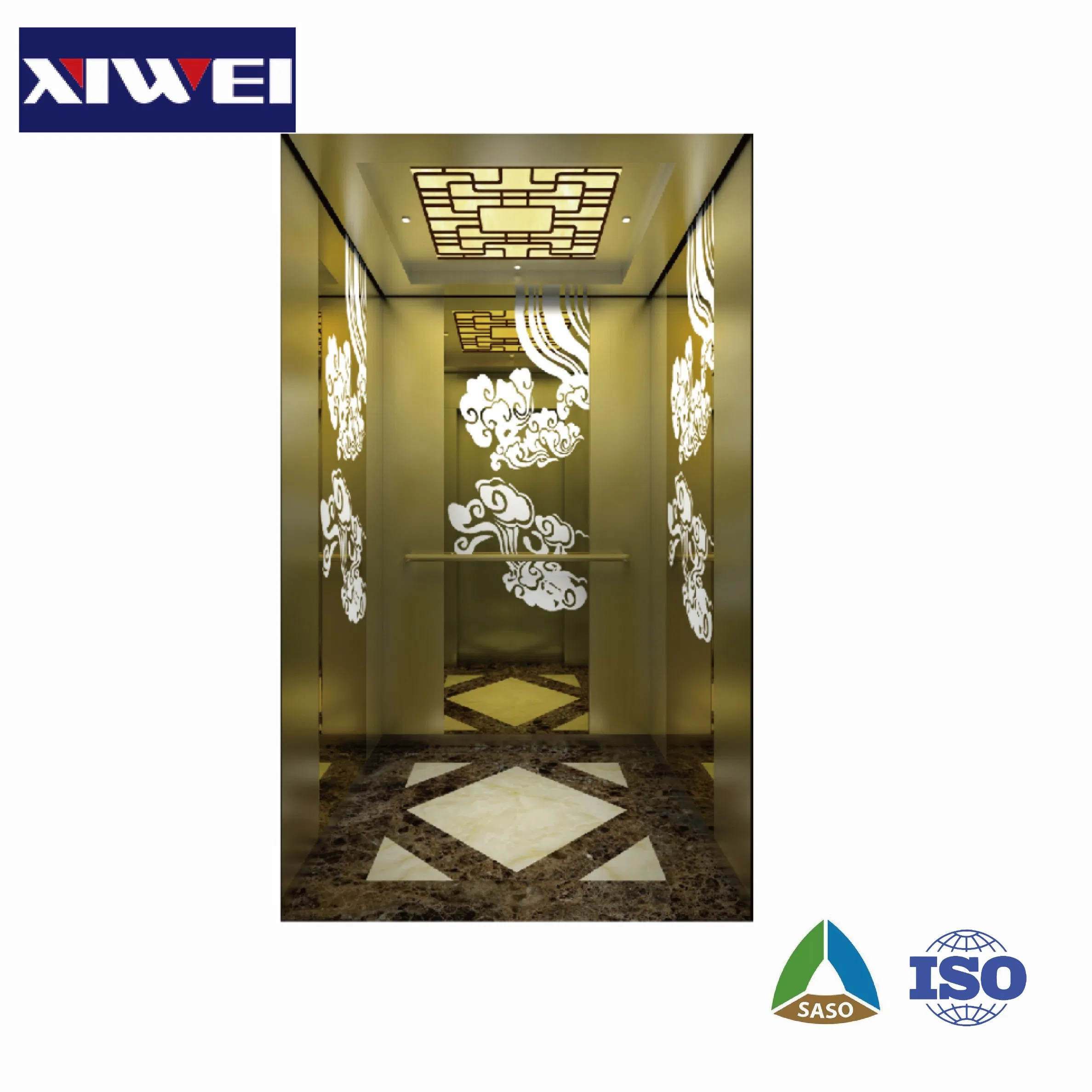 Xiwei Double Container Shipping Costomizable China Machine Home Elevator Passenger Elevator-Xw-K014- (3)
