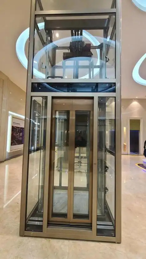 Commercial Passenger Home House Villa Hotel Obsevation Panoramic Elevator for Residential Building Lift