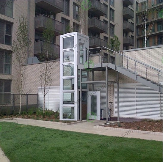 Vertical Hydraulic Disabled Wheelchair Platform Lift