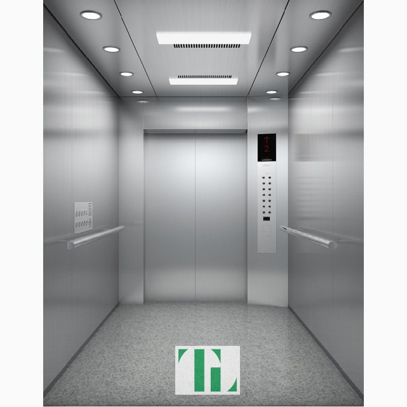 Large Space Ambulance Stretcher Lift 1600kg for Patient Medical Passenger Elevators 1.5m/S