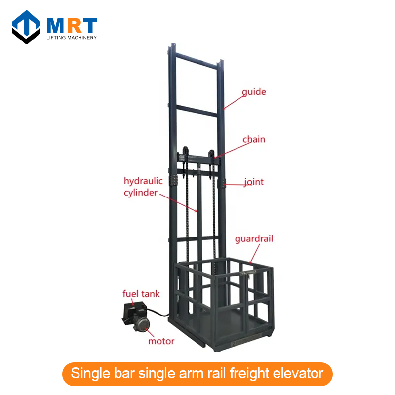 1t/2t/3t/4t/5t/6t/7t/8t/9t/10t Goods Lifts Elevator Hydraulic Warehouse Cargo Lift Platform Freight Elevator