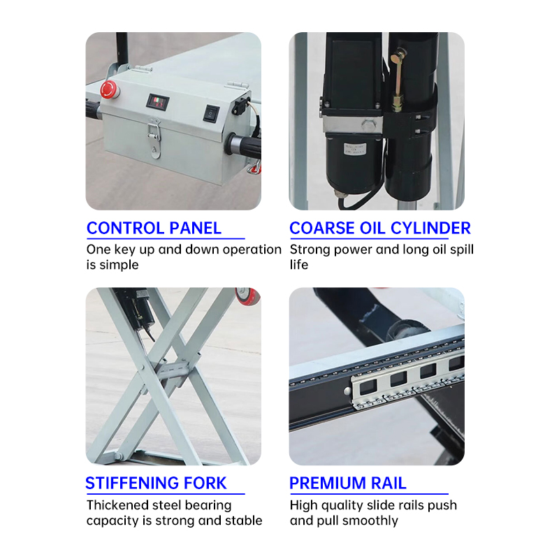 CE/EPA Scissors Hydraulic Electric Mobile Platform Motorcycle Stationary Manual Pallet Roller Hand Trolley Scissor Lift Table