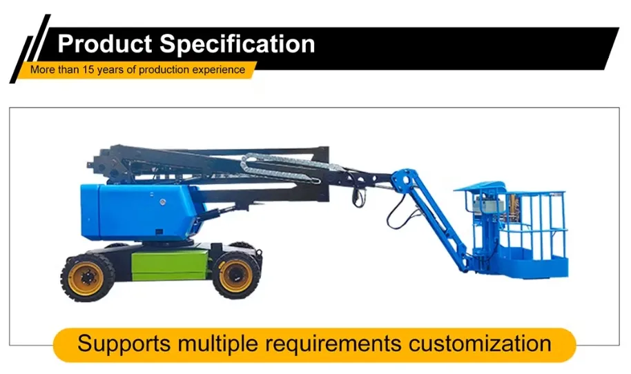Telescopic Boom Lift Features