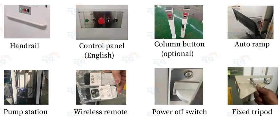 Vertical Wheelchair Lift Platform