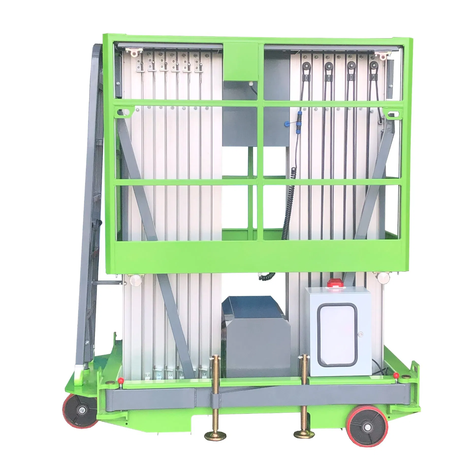 6 Meters Vertical Lift Aerial Work Platform Man Lift