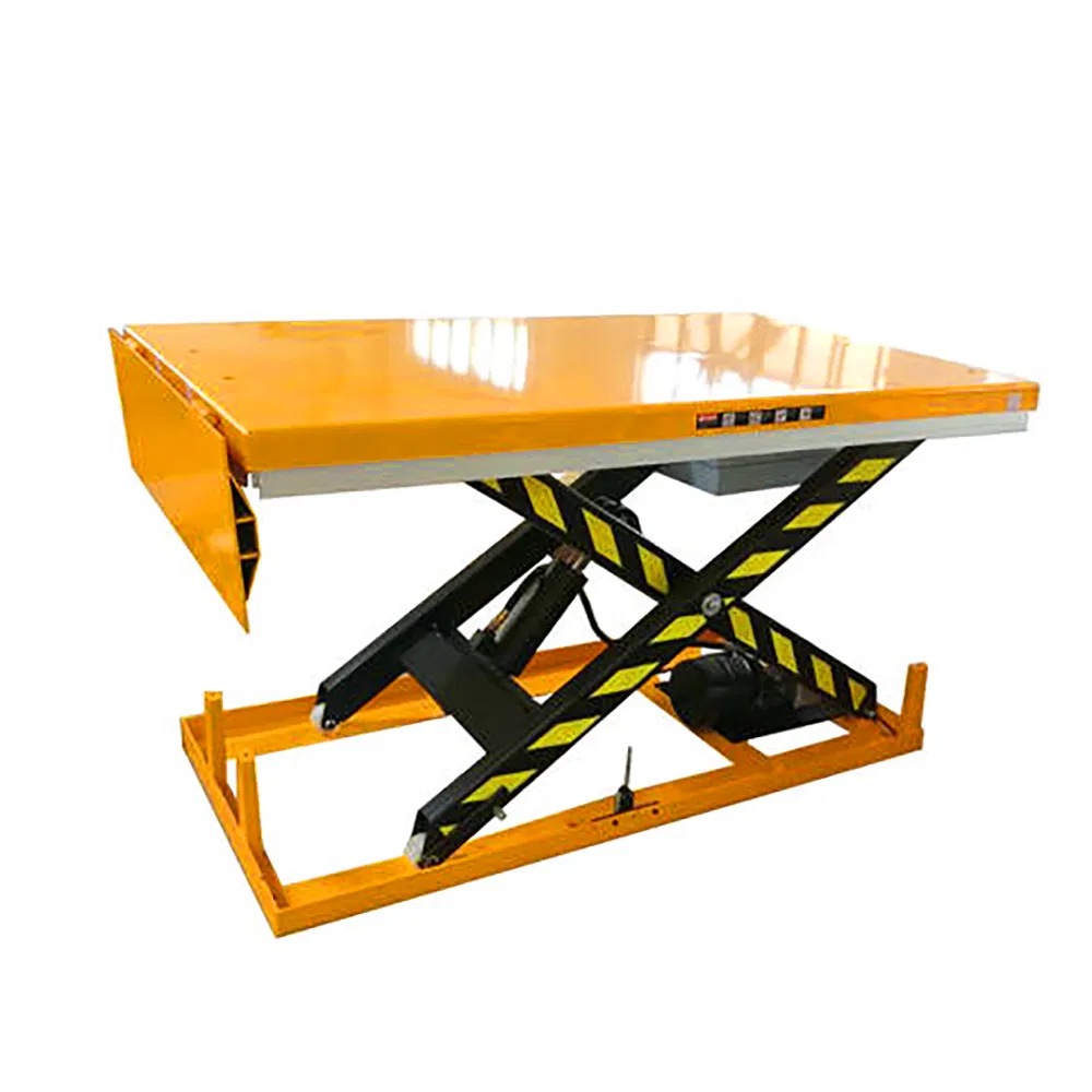 2500kg Scissor Lift Low Profile Lift Table Pallet Platform with Hydraulic Pump