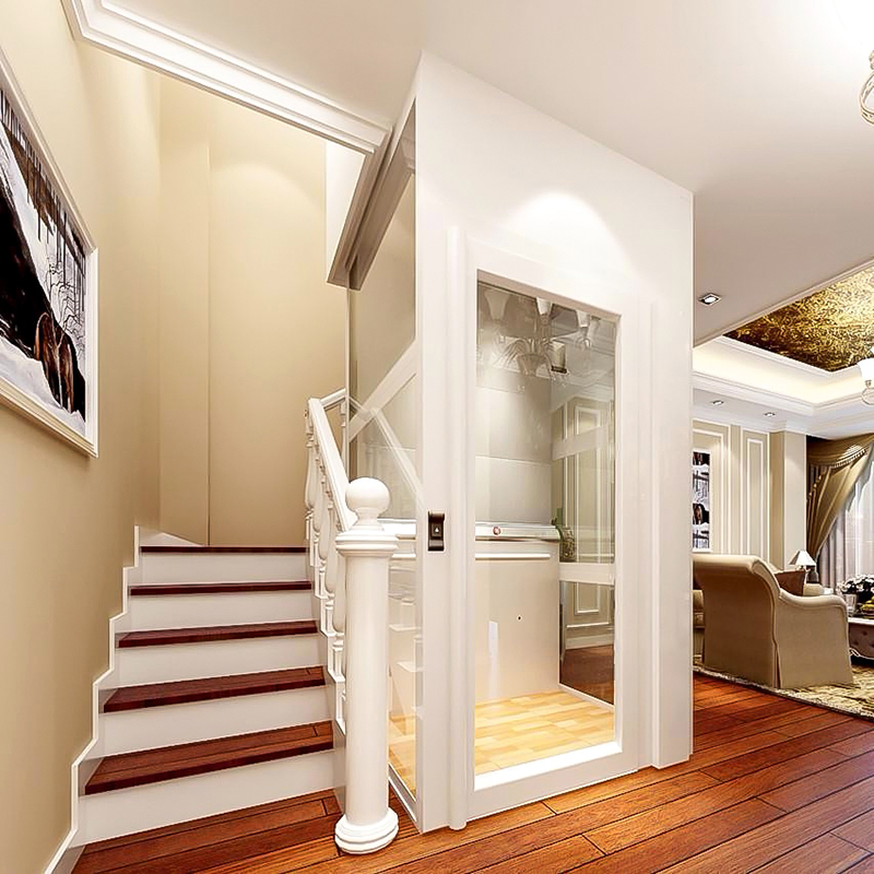 Passenger Home House Villa Panoramic Building Elevator Home Lift