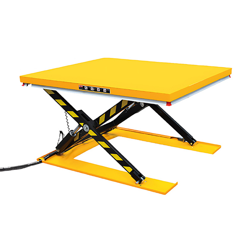 High-Strength Steel 1ton 2ton 4ton EU Standard Heavy Duty Stationary Electric Hydraulic Scissor Lift Table for Material Lifting