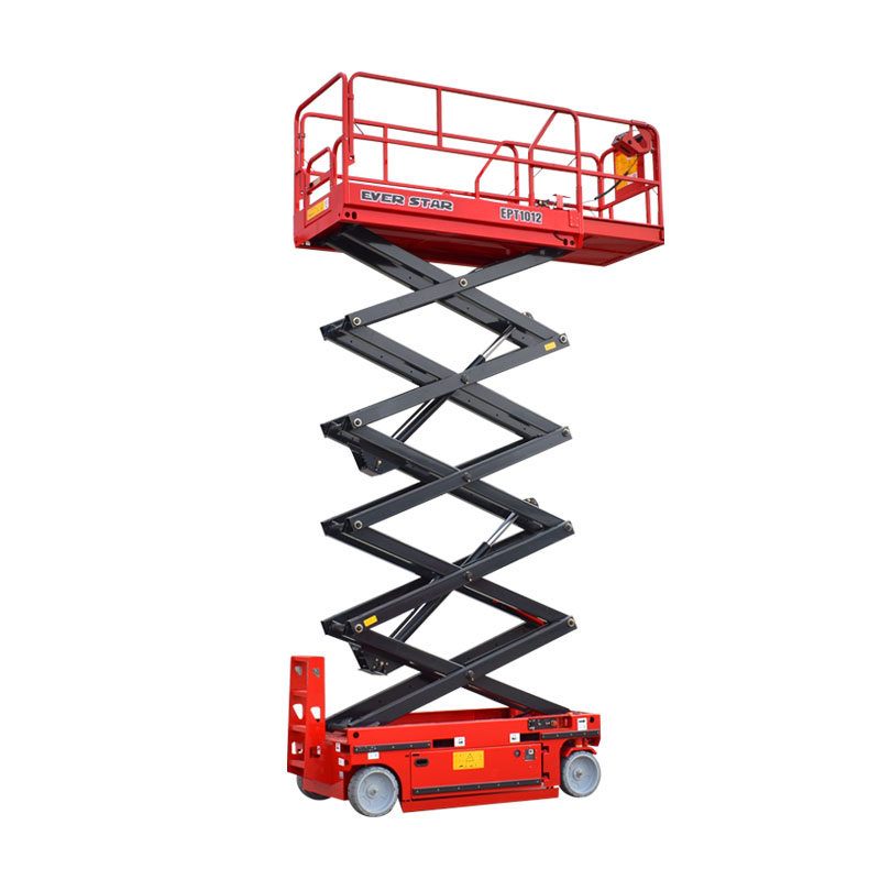 Compact Hydraulic Electric Scissor Lift for Indoor Use