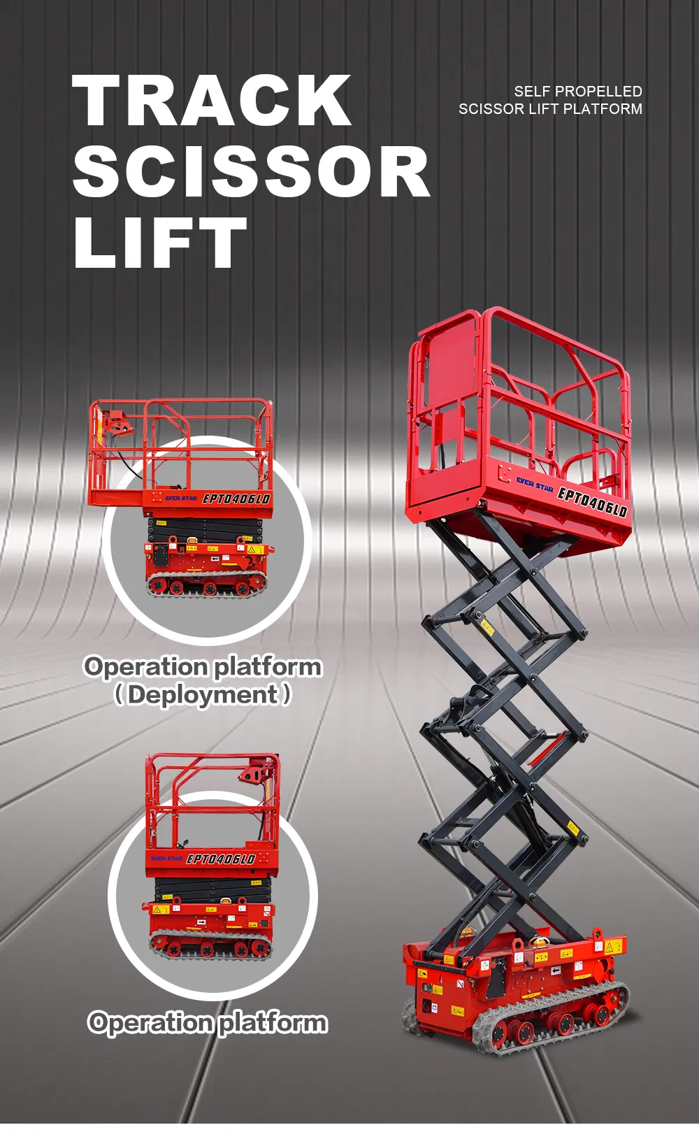 Compact Hydraulic Electric Scissor Lift
