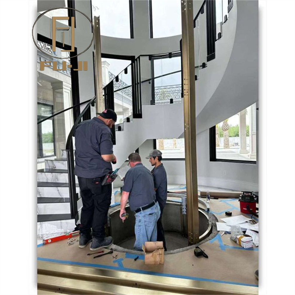 Automatic Home Small Elevator Panoramic Villa Lift with Modern Design