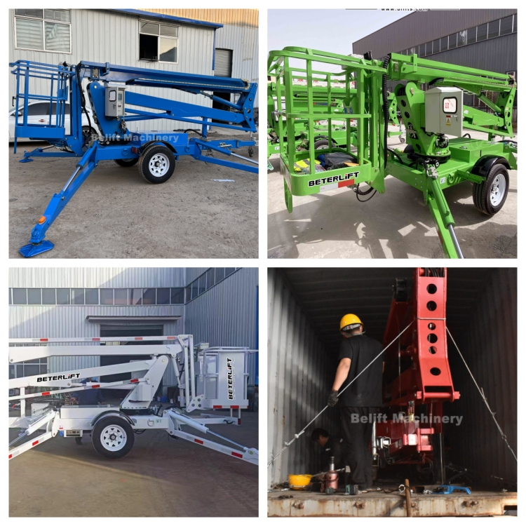 Cherry Picker Cheap Towable Spider Telescopic Articulated Hydraulic Boom Lift