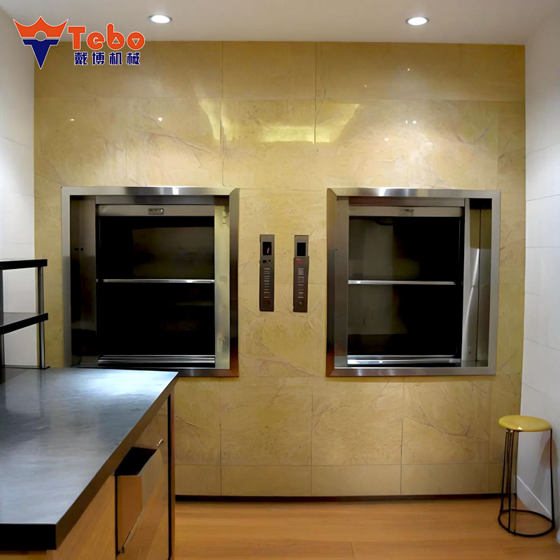 Durable Restaurant Dumbwaiter Lift Made of High Quality Steel for Food Service