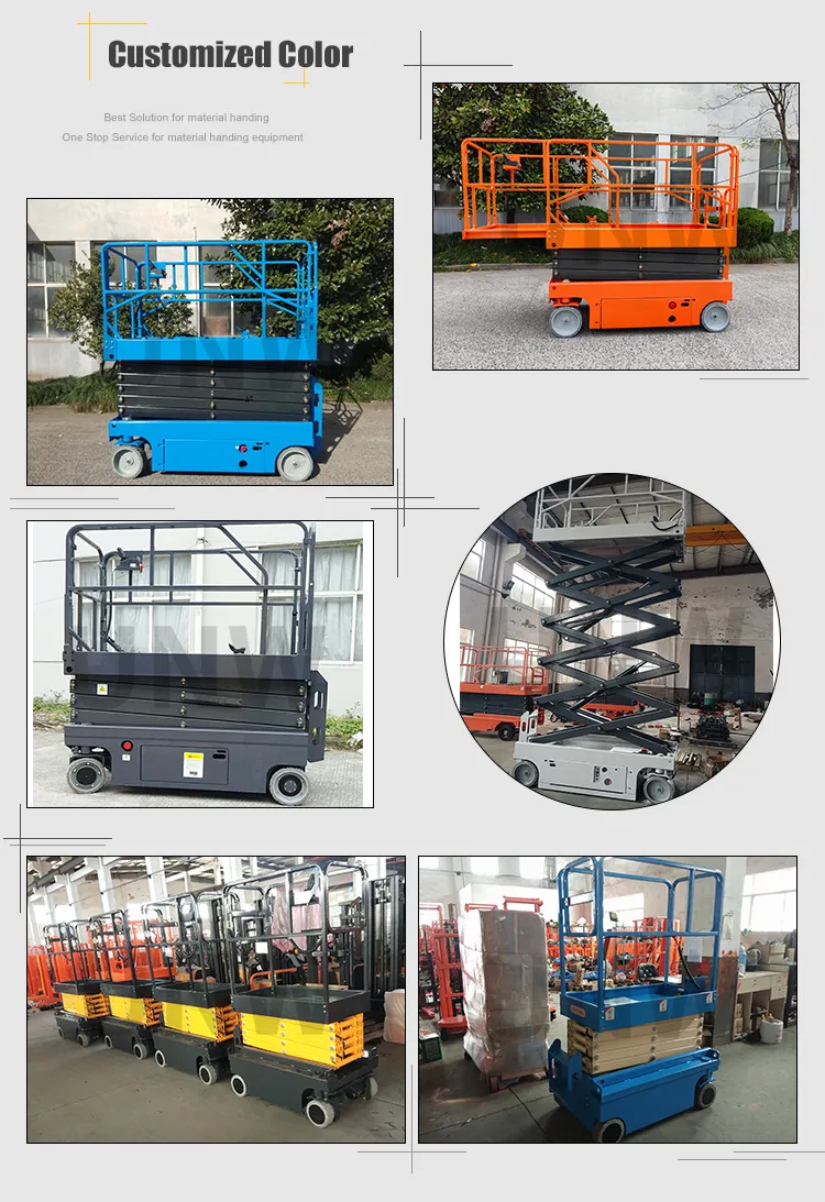 Custom Color Scissor Lift