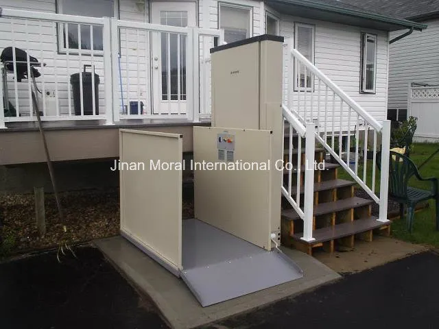 Vertical Hydraulic Disabled Wheelchair Platform Lift