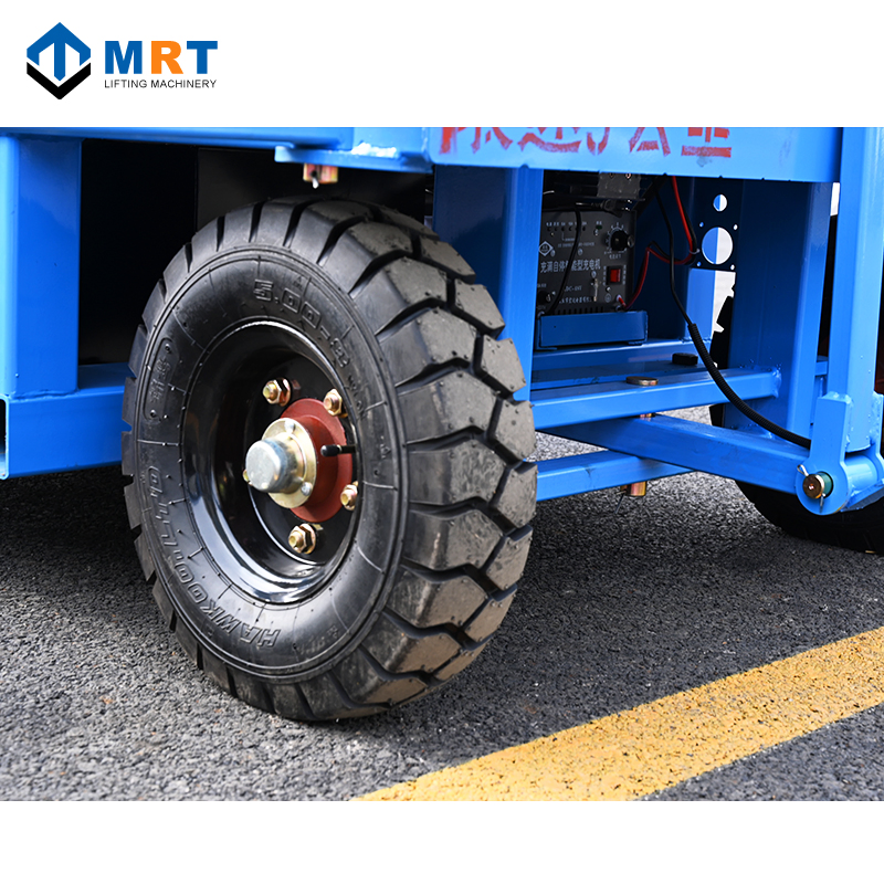 New Mobile Scissor Lift Scaffolding 2-15m500kg Electric Scaffolding Lift Mobile Scissor Shear Fork Wheel Platform