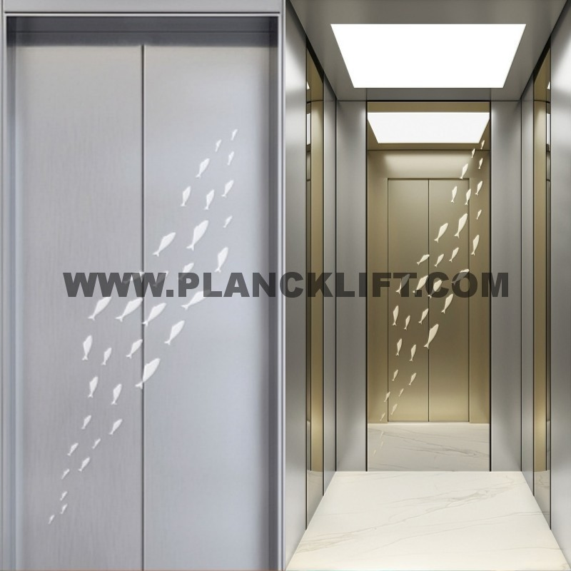 Modern Panoramic Lift for Villa and Hotel Applications
