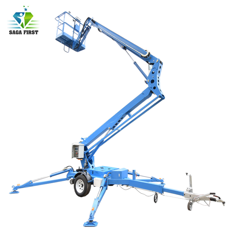 CE Certificated 10m 20m Hydraulic Lifter Articulated Towable Boom Lift