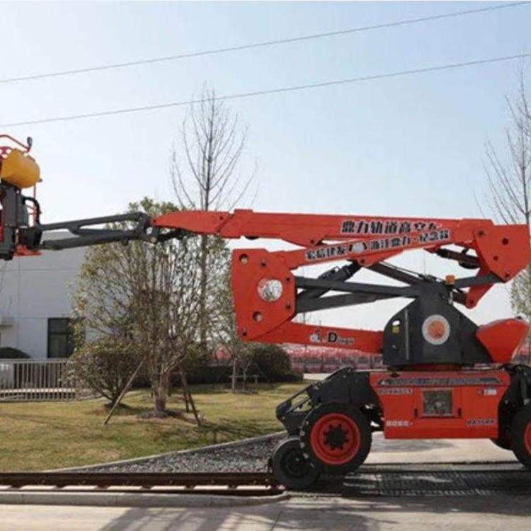 Dingli 16m Rail-Mounted Aerial Working Platform for Railway Articulated Boom Lifts
