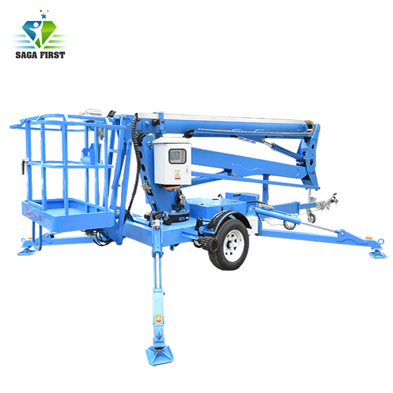 CE Certificated 10m 20m Hydraulic Lifter Articulated Towable Boom Lift