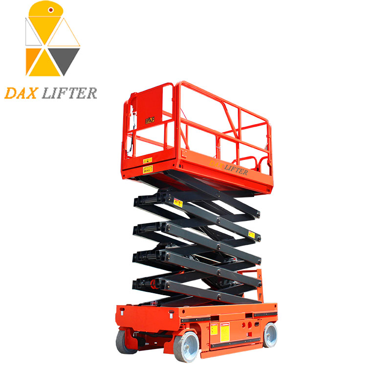 Self Propelled Mini One Two Man Lift Battery Hydraulic Electric Aerial Mobile Scissor Lift