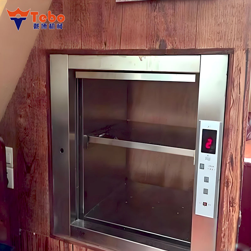 Durable Restaurant Dumbwaiter Lift Made of High Quality Steel for Food Service