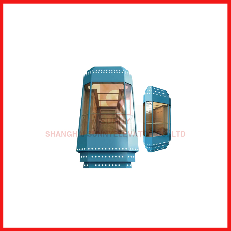 Passenger Product Panoramic Sightseeing Glass Elevator Lift