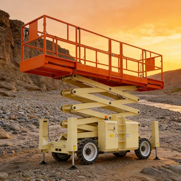 Rough Terrain Scissor Lift