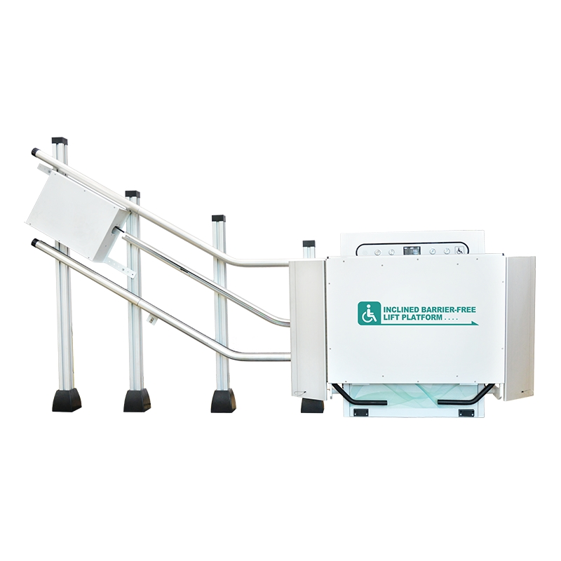 Electric Inclined Wheelchair Lift Platform Wheel Chair Platform Home Stair Lift