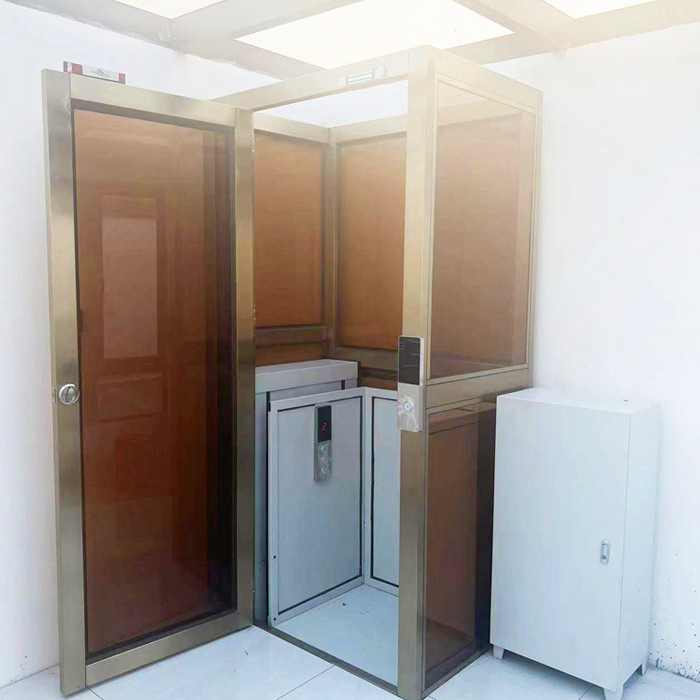 Residential Hoistway Vertical Home Platform Stair Lifts Elevator Price Cheap Home Elevator for Passenger