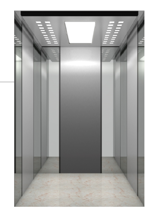 FUJI Passenger Elevator Home Elevator Commercial Elevator with Hairline Stainless Steel Elevator