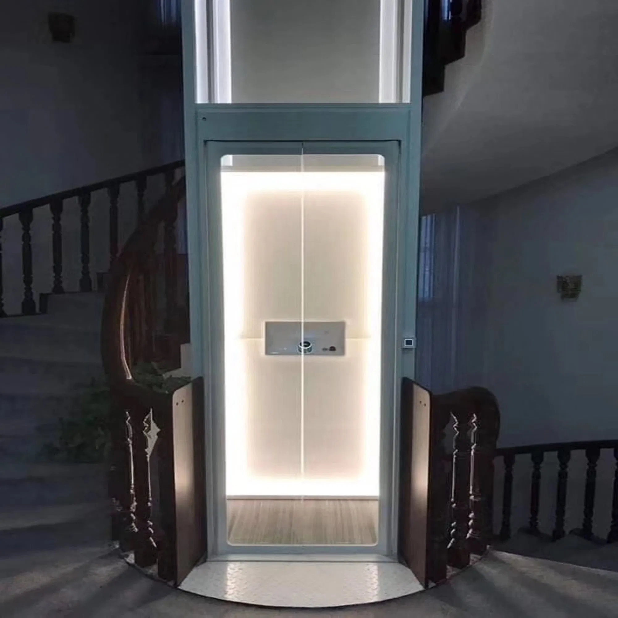320kg~400kg Luxury Small Residential Villa Home Lift Elevator