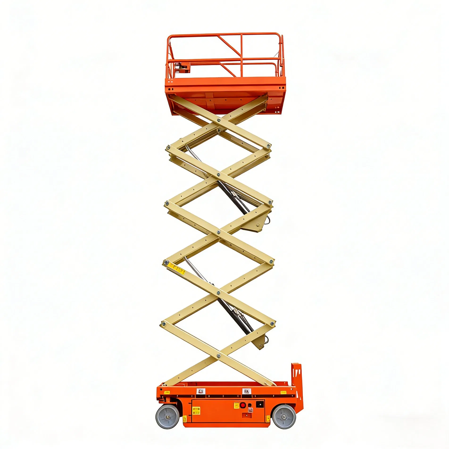 Electric Scissor Lift, CE Certified, Hydraulic Mobile Lift for Safe High-Level Aerial Work Platforms