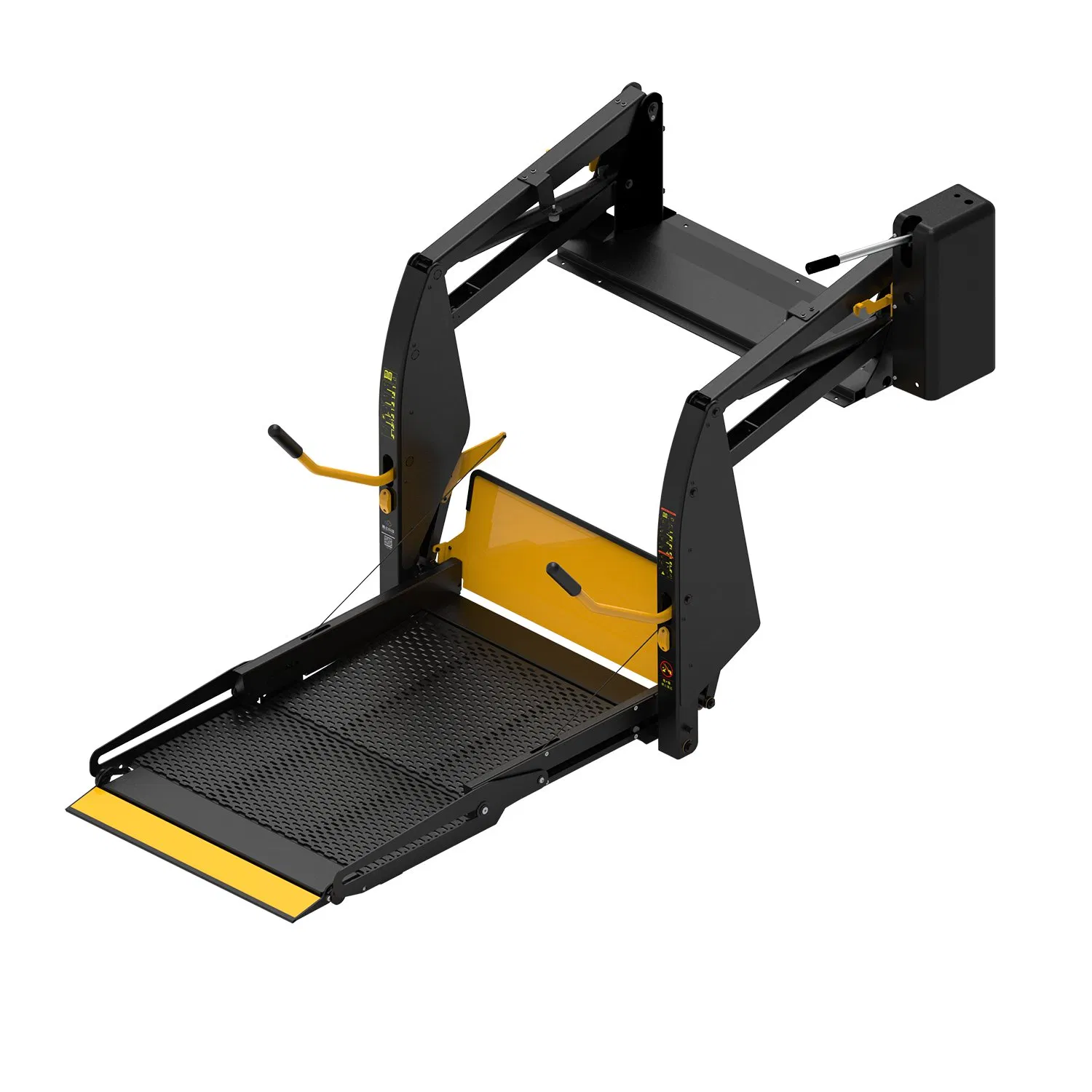 New Material Stable Load-Bearing Capacity Car Wheelchair Lift for Hospitals / Rehabilitation Centers