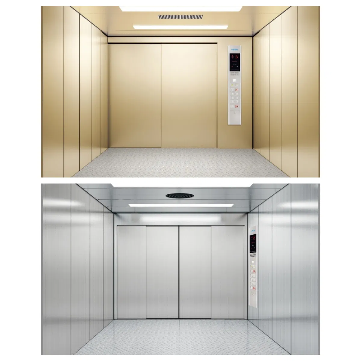 Fujivista 1000kg Cargo Lift Heavy Duty Freight Elevator for Warehouse and Industrial Building, Mrl Goods Lift with CE